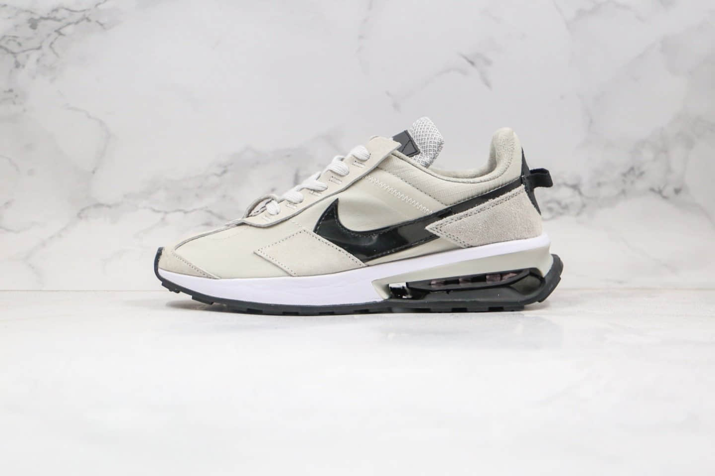 耐克Nike Air Max 270 Pre-Day纯原版本半掌气垫尼龙布Max270灰黑色内置真小潘气垫 (ID:47608) - 图片1
