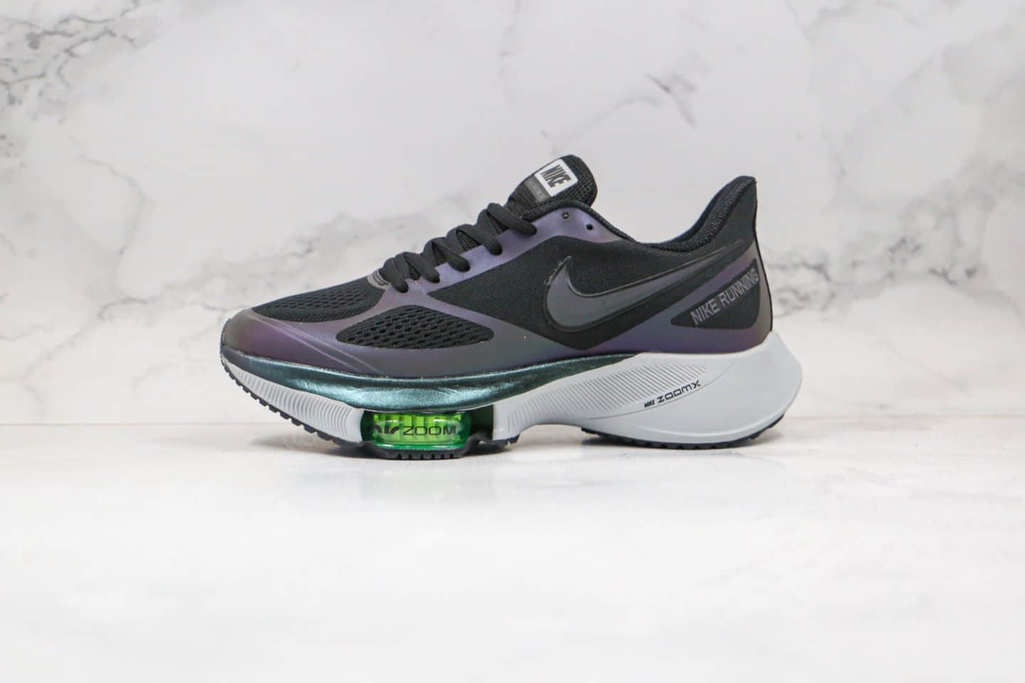 耐克NIKE AIR ZOOM TEMPO NEXT%纯原版本马拉松气垫竞速慢跑鞋变色龙配色内置碳板气垫 (ID:47731) - 图片1