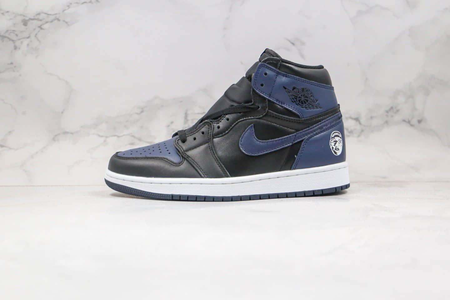乔丹Air Jordan 1Retro High OG Spizike Fort Greene纯原版本高帮AJ1斯派克李头像黑蓝色原档案数据开发正确后跟定型 (ID:47795) - 图片1