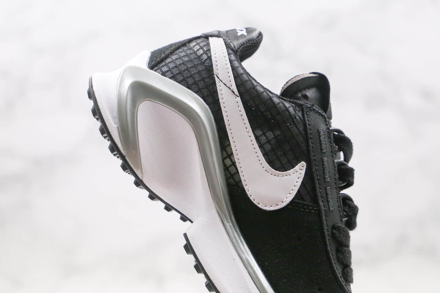 耐克Nike D MS X Waffle Starfish公司级版本华夫复古老爹鞋黑白色原盒原标原楦头纸板 货号:CQ0205-001