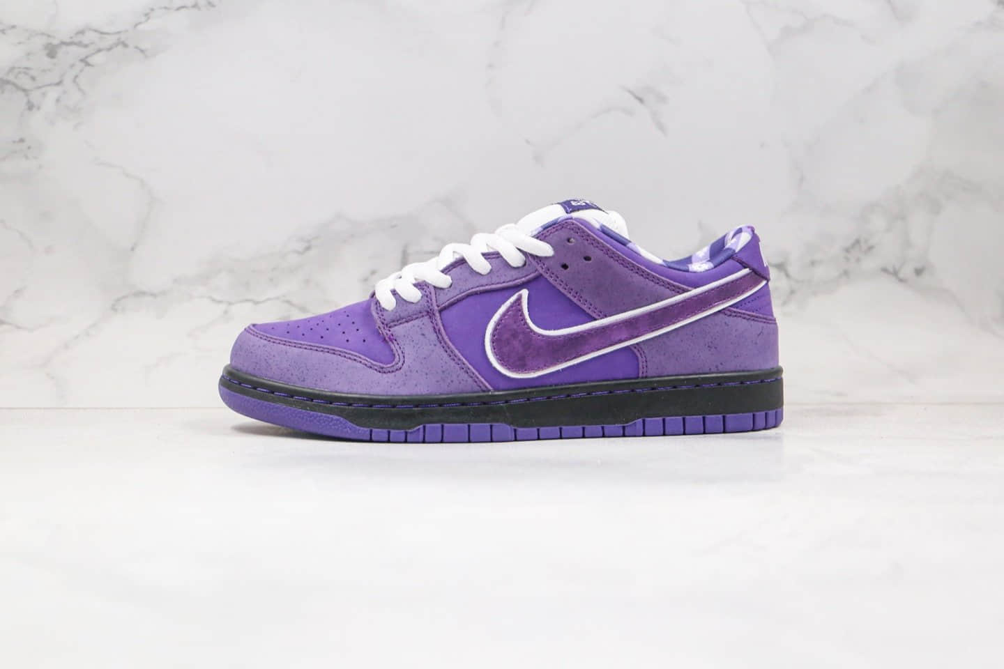 耐克Nike SB Dunk Low x Concepts纯原版本联名款低帮SB DUNK紫龙虾板鞋内置Zoom气垫原盒原标 货号:BV1310-555