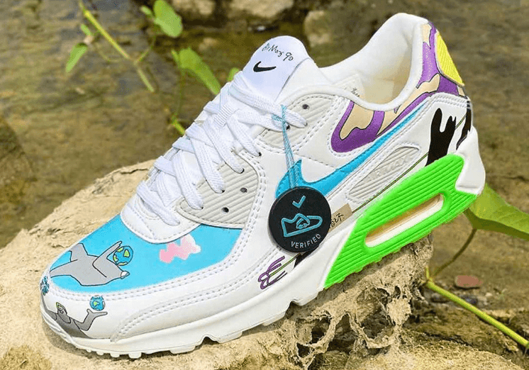 王若晗 x Nike第二款联名曝光！这次是Air Max 90！ (ID:47929) - 图片1
