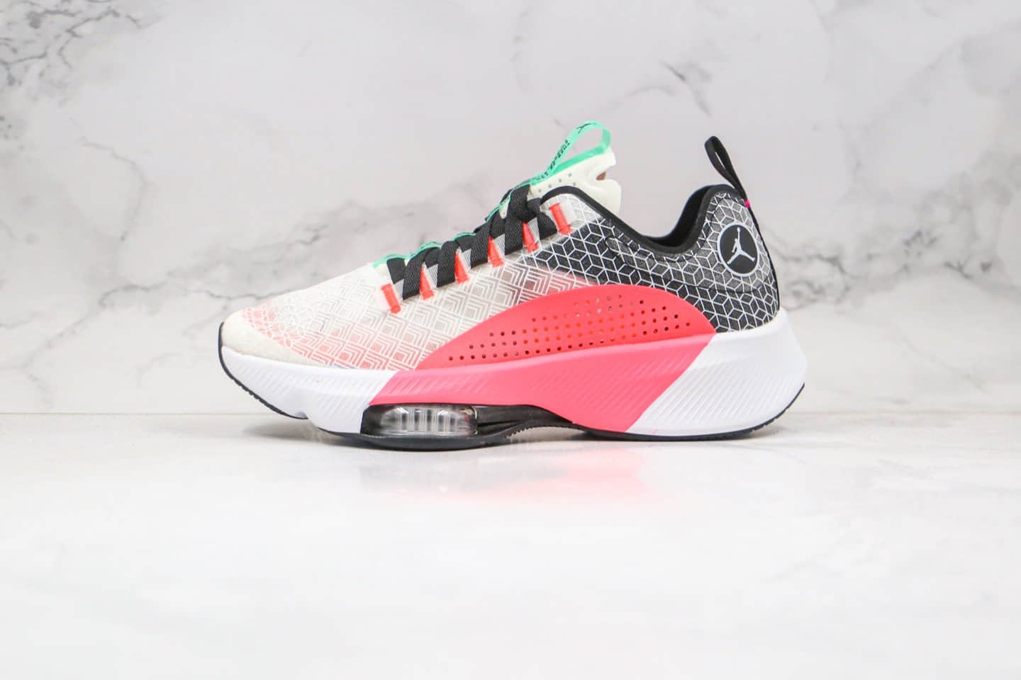 乔丹Air Jordan zoom renegade纯原版本蝉翼跑鞋马拉松灰粉色原档案数据开发 (ID:48207) - 图片1