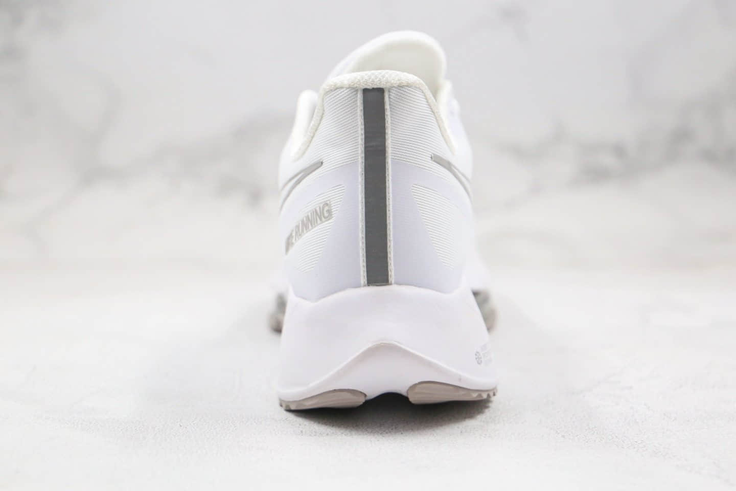 耐克Nike Air Zoom Alphafly NEXT%纯原版本马拉松气垫慢跑鞋白灰色内置复合纤维碳板 货号:CI9923-085