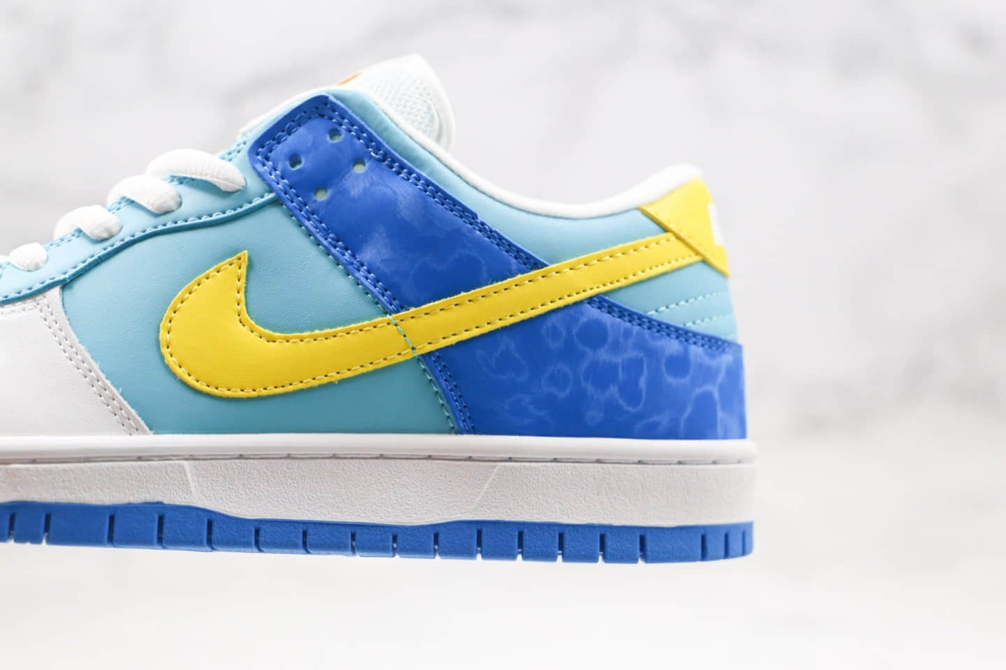 耐克Nike Dunk Low Pro纯原版本低帮SB DUNK板鞋蓝白黄色原楦头纸板打造 货号:309601-471
