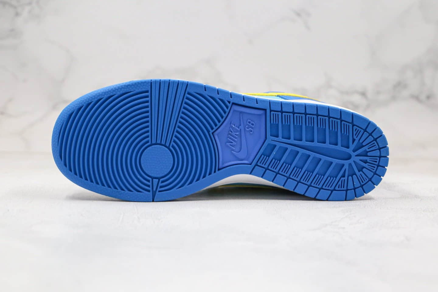 耐克Nike Dunk Low Pro纯原版本低帮SB DUNK板鞋蓝白黄色原楦头纸板打造 货号:309601-471