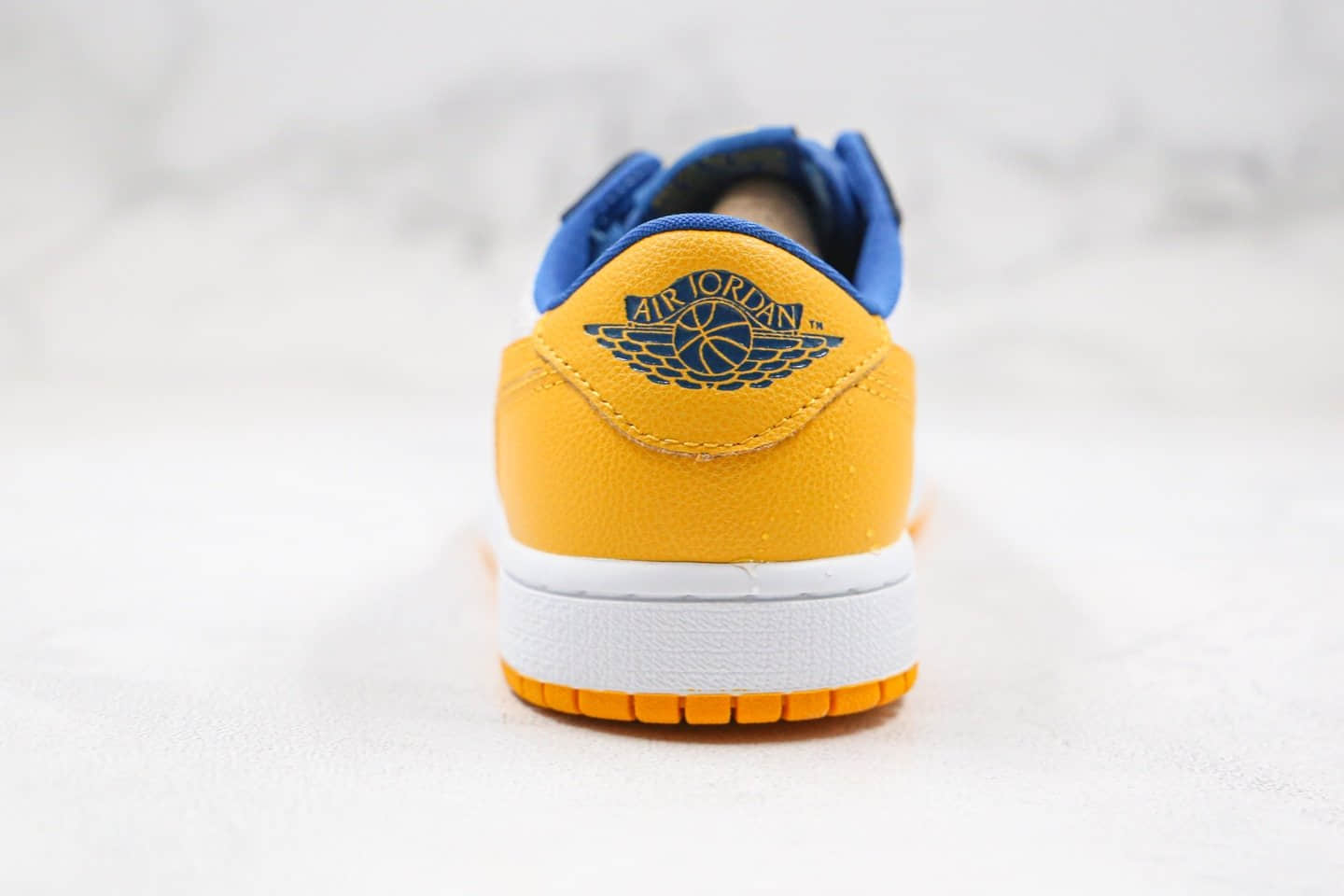 乔丹Air Jordan 1 Low纯原版本低帮AJ1爆裂纹玉米黄色篮球鞋原盒原标 货号：CZ6909-200