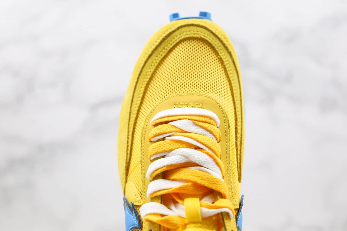 耐克Nike LDWaffle x Sacai x Nike LDV Waffl纯原版本华夫sacai联名款五只熊走秀鞋黄色原楦头纸板打造 货号:BV5378-700