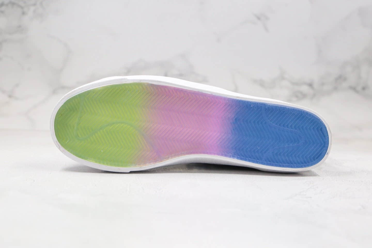 耐克NIKE BLAZER LOW The New Way纯原版本中帮开拓者黑彩虹炫彩夜光板鞋原楦头纸板打造 货号:CZ8653-036