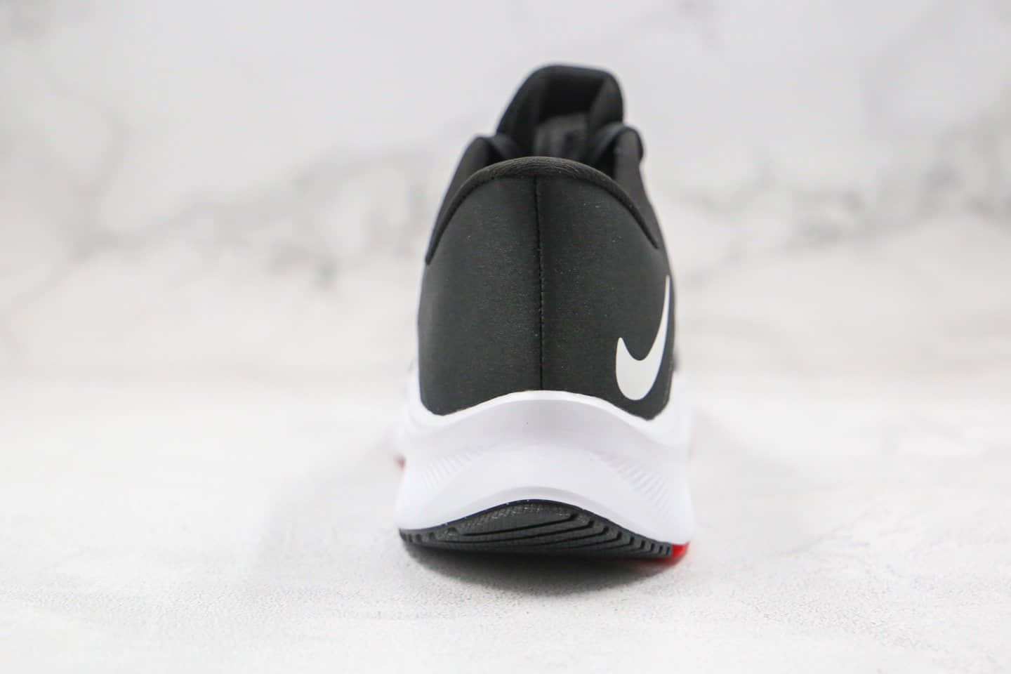 耐克Nike Quest 3纯原版本极速三代黑红色慢跑鞋原楦头纸板打造 货号:CD0230-004
