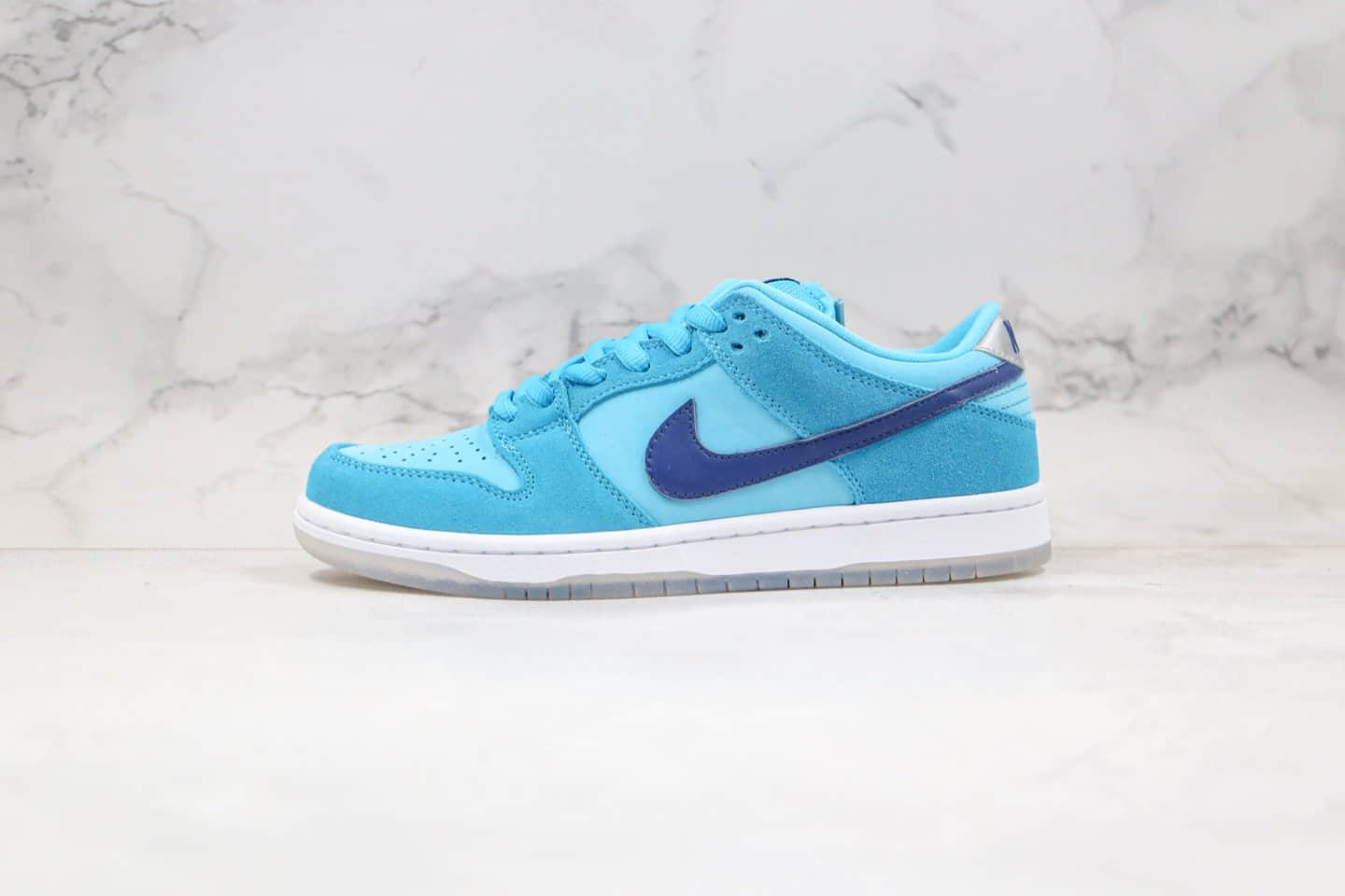 耐克NIKE SB DUNK LOW PRO BIue Fury纯原版本低帮SB DUNK板鞋蓝色原盒原标内置气垫 货号:BQ6817-400
