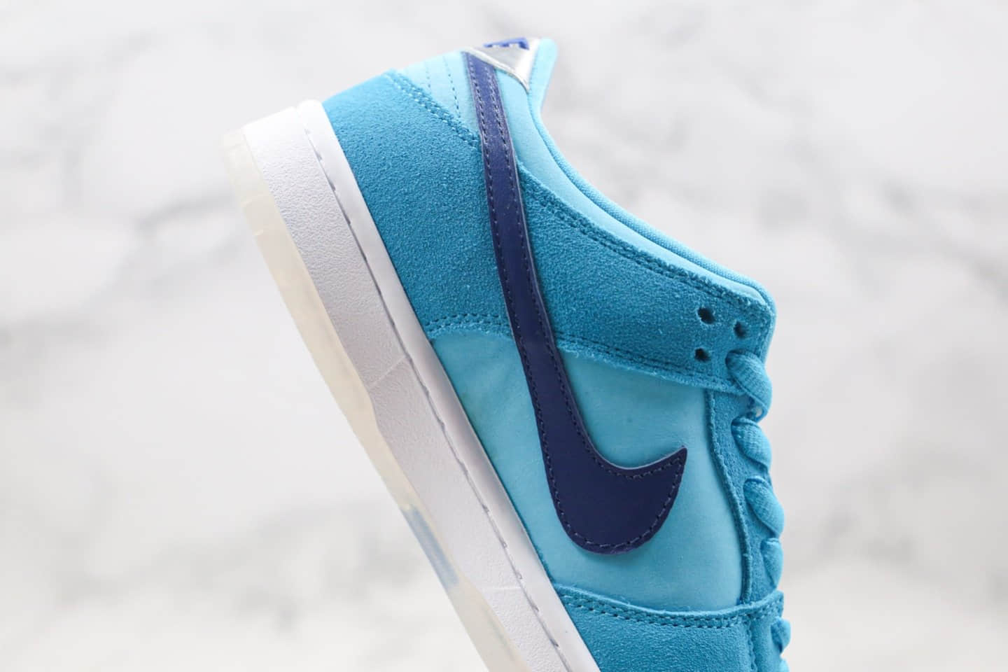 耐克NIKE SB DUNK LOW PRO BIue Fury纯原版本低帮SB DUNK板鞋蓝色原盒原标内置气垫 货号:BQ6817-400