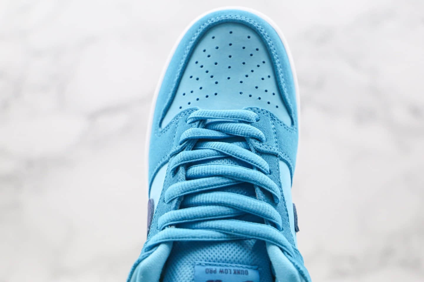 耐克NIKE SB DUNK LOW PRO BIue Fury纯原版本低帮SB DUNK板鞋蓝色原盒原标内置气垫 货号:BQ6817-400