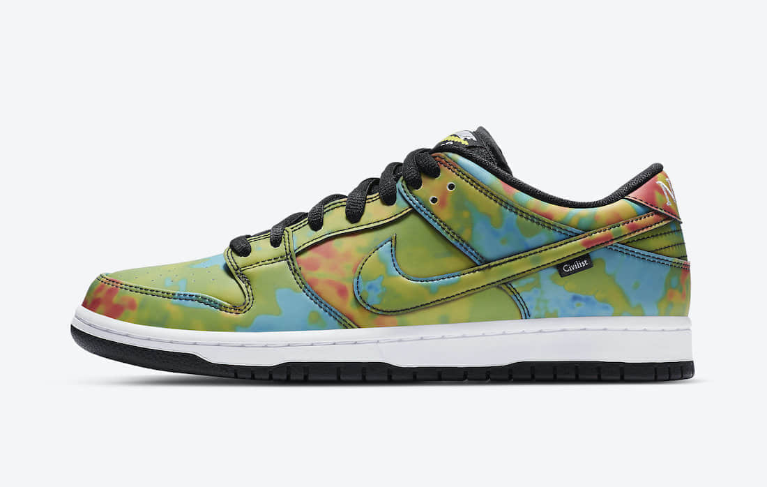 热成像Civilist x Nike SB Dunk Low官图释出！8月29日发售！ (ID:49157) - 图片1