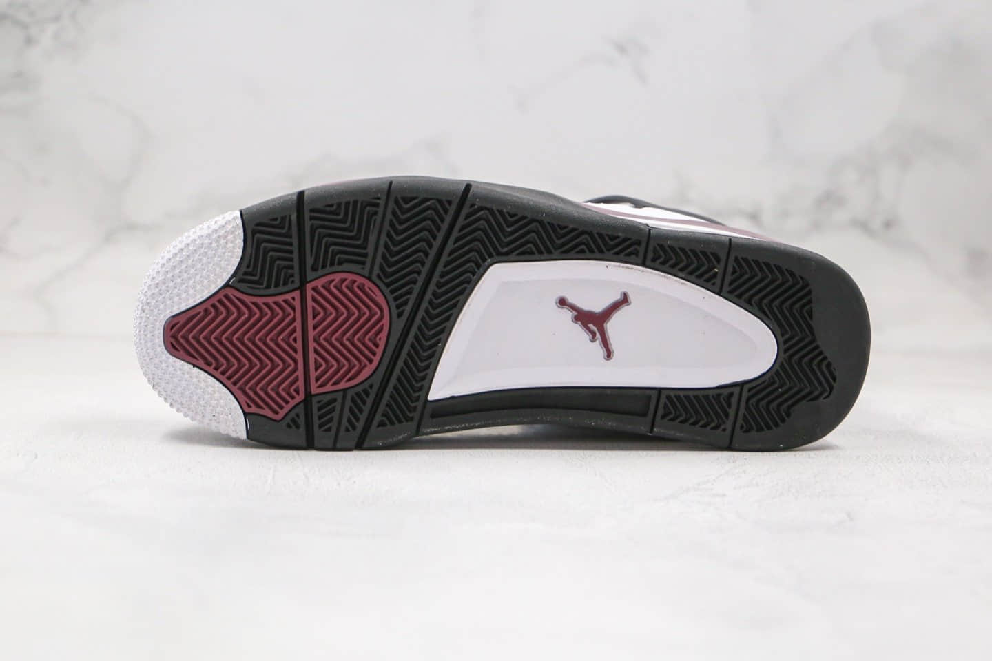 乔丹Air Jordan 4 x PSG巴黎圣日尔曼联名款纯原版本AJ4大巴黎白紫红色原盒原标 货号:CZ5624-100