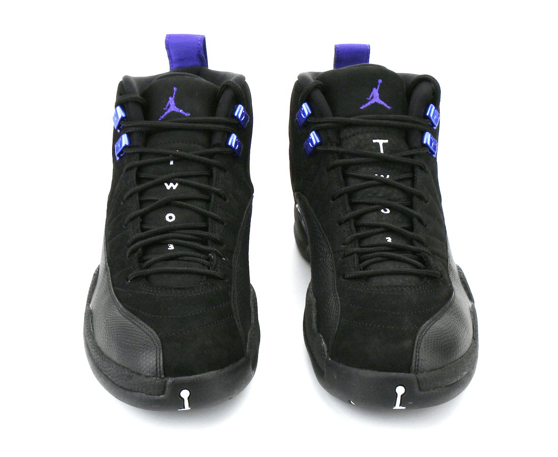 暗黑康扣!黑紫AJ12即将登场! 货号:CT8013-005