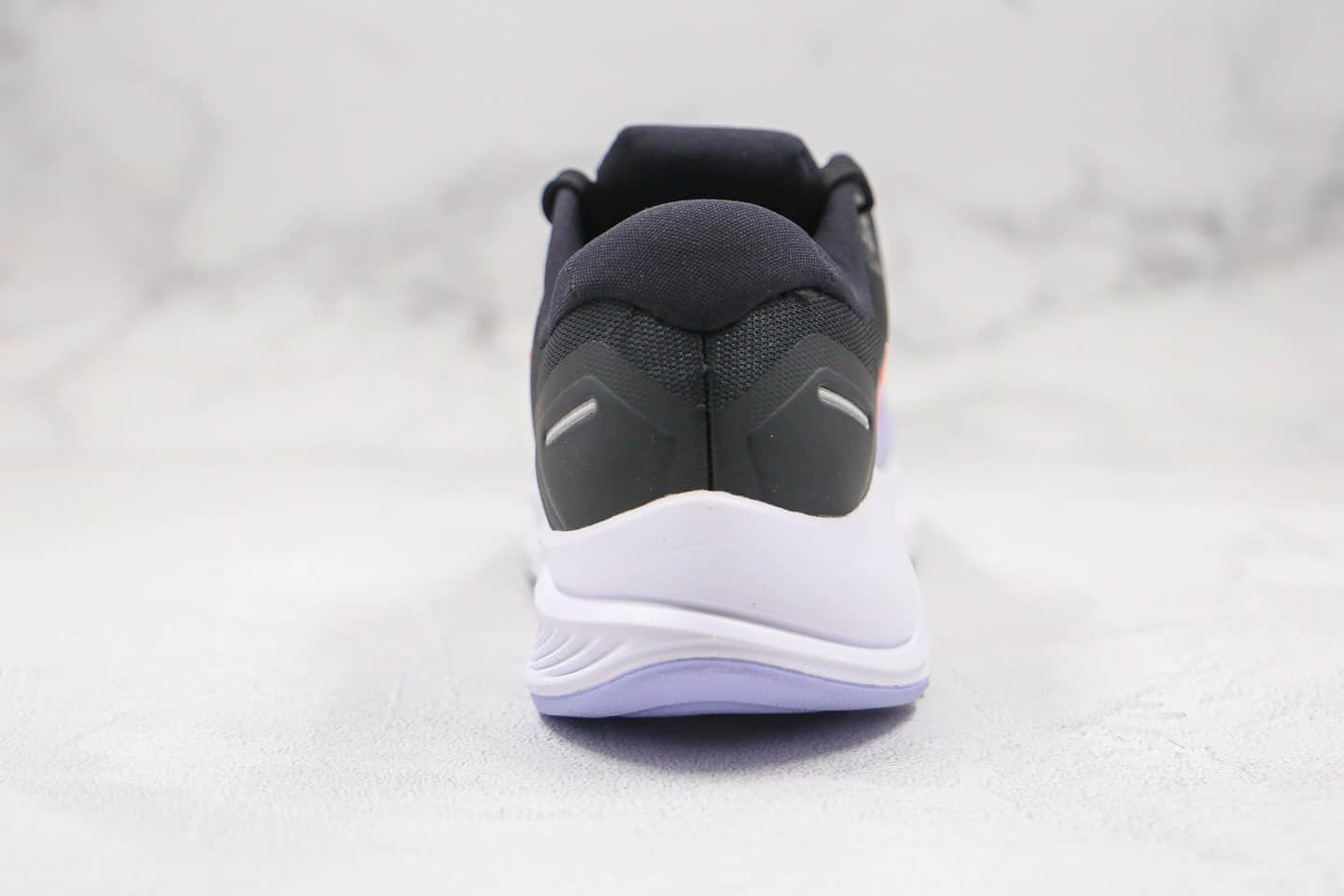 耐克Nike Zoom Structure 23纯原版本登月23代气垫慢跑鞋黑紫橙色原楦头纸板打造 货号：CZ6721-500