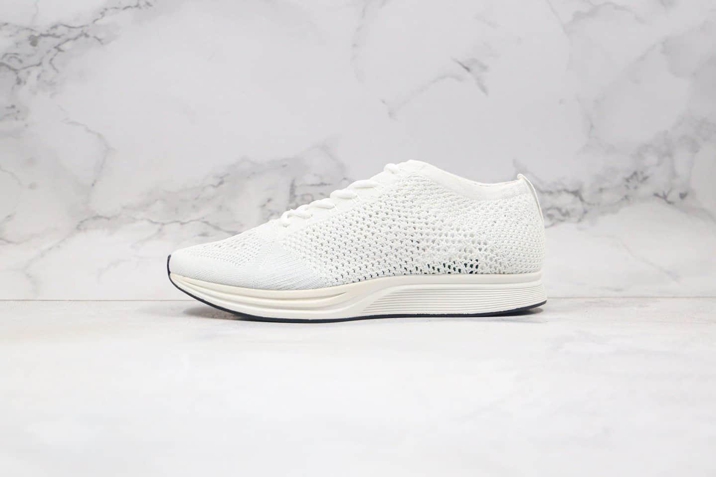 耐克Nike Flyknit Racer纯原版本阴阳飞线瑞瑟跑鞋白色原档案数据开发 (ID:49580) - 图片1