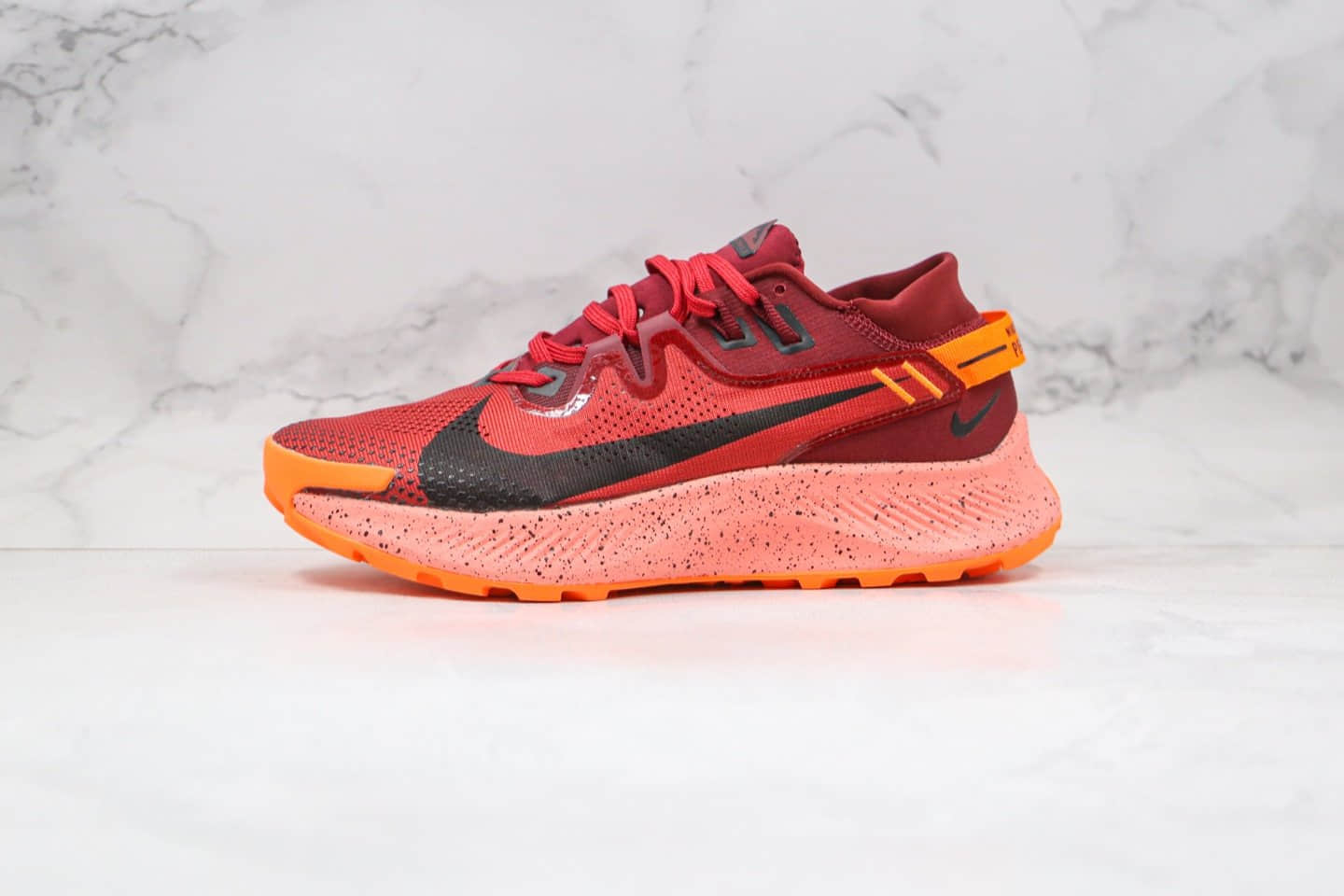 耐克Nike Zoom Pegasus Trall 2纯原版本登月系列超级飞马2代越野跑鞋酒红色原档案数据开发 货号:CK4305-007