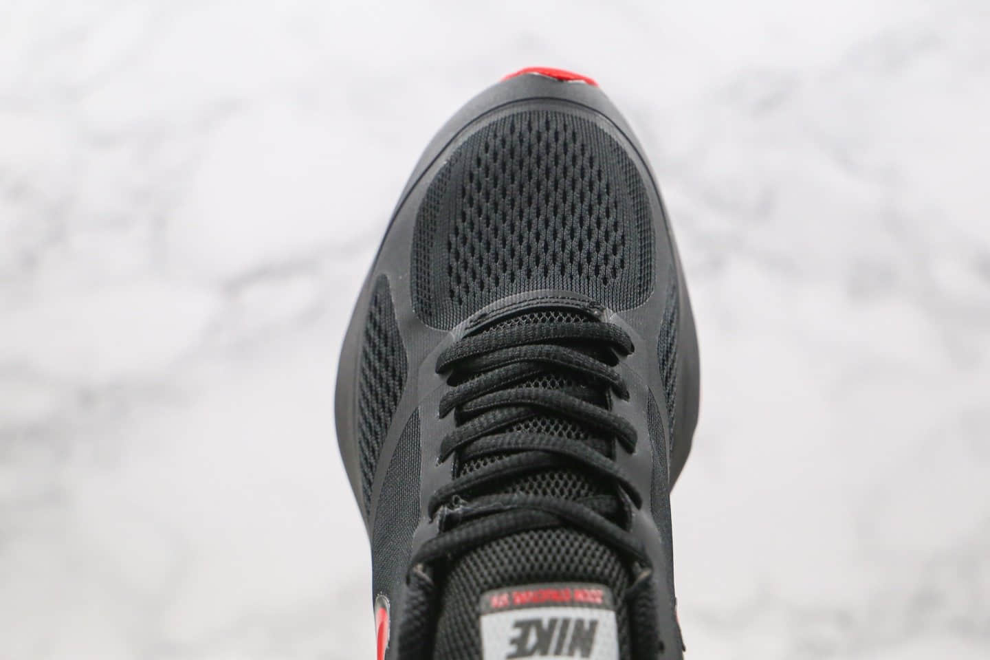 耐克Nike zoom winflo 37X NEXT%纯原版本马拉松气垫慢跑鞋黑红色内置气垫原盒原标 货号:CI9923-086