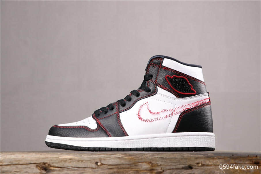 Nike Air Jordan 1 High OG Defiant“Tour Yellow”耐克AJ1拆线黄钩纯原 原楦型开发纸板 (ID:4980) - 图片1