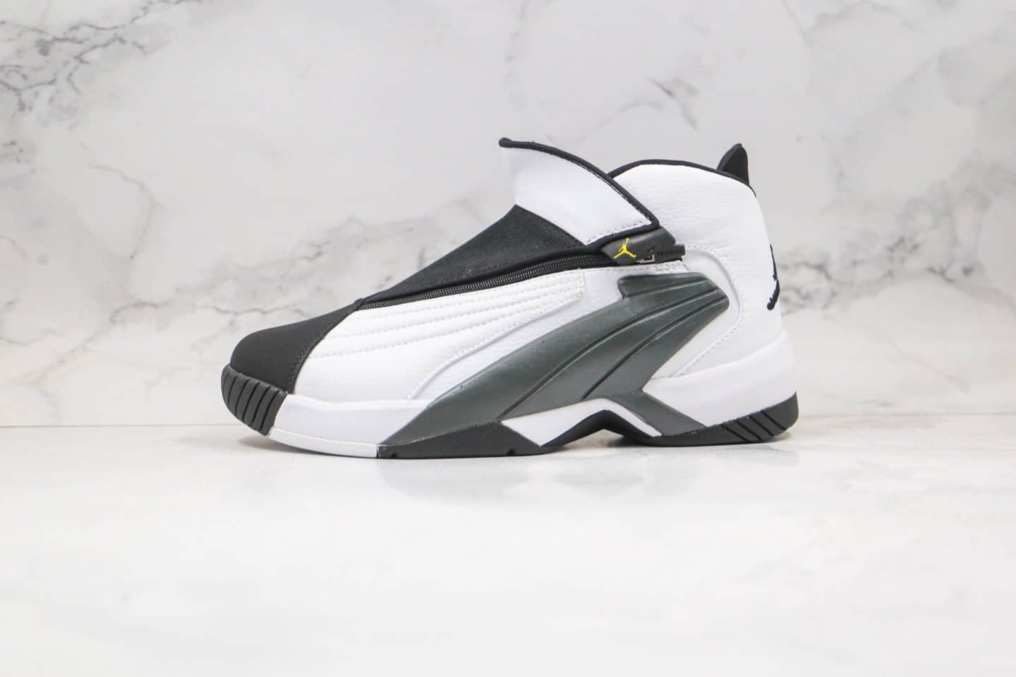 乔丹Air jordan JUMPMAN Swift纯原版本复刻男士实战战靴篮球鞋黑白色原盒原标支持实战 (ID:49975) - 图片1