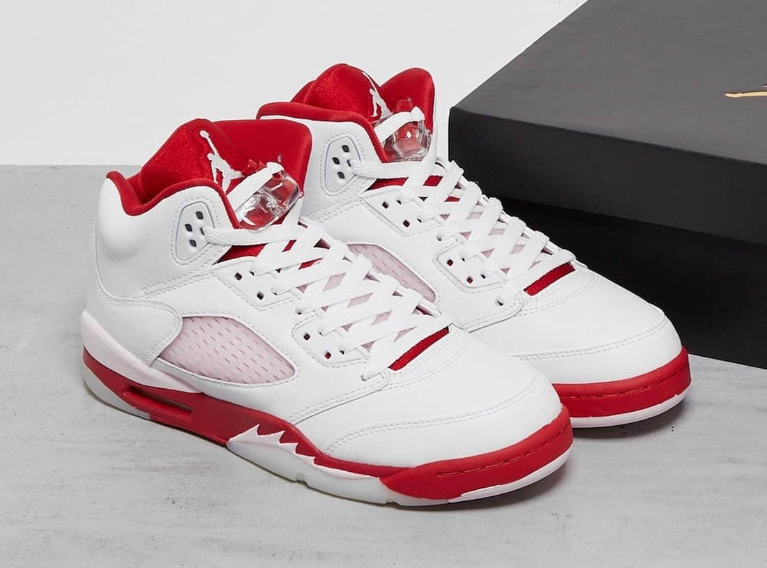 酷似情人节配色！Air Jordan 5 GS新配色10月登场！ (ID:50022) - 图片1