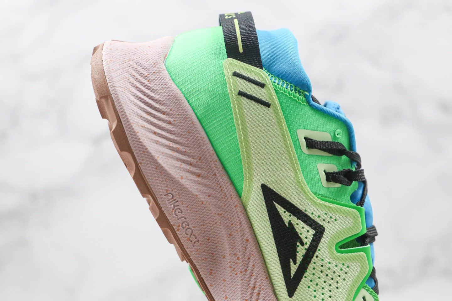 耐克Nike Zoom Pegasus Trall 2纯原版本登月二代绿蓝粉色马拉松越野跑鞋内置Zoom气垫支持长跑 货号:CK4305-700