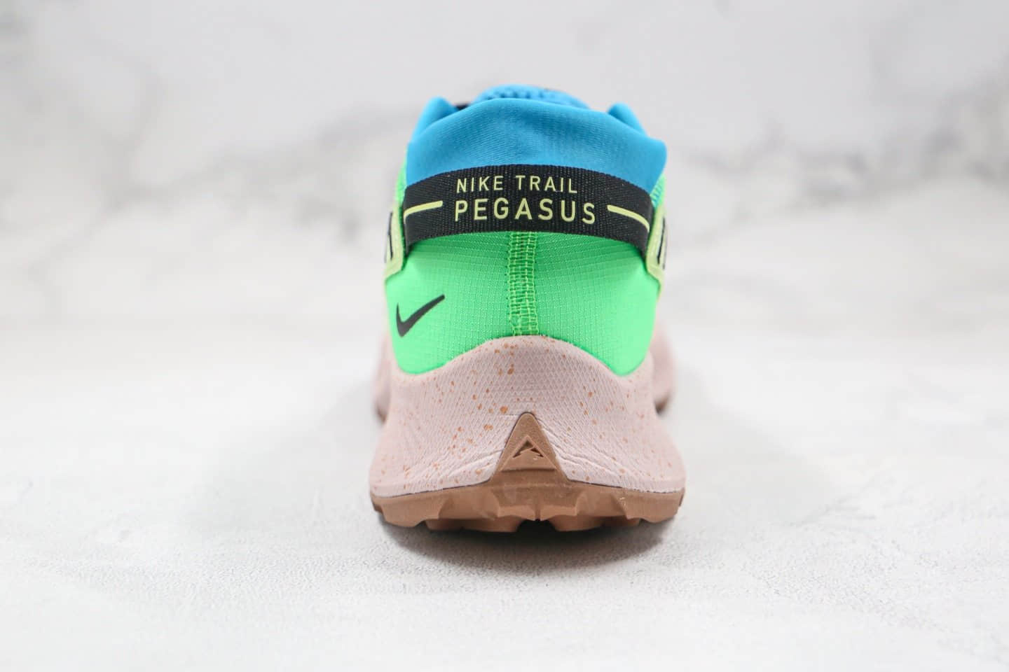 耐克Nike Zoom Pegasus Trall 2纯原版本登月二代绿蓝粉色马拉松越野跑鞋内置Zoom气垫支持长跑 货号:CK4305-700
