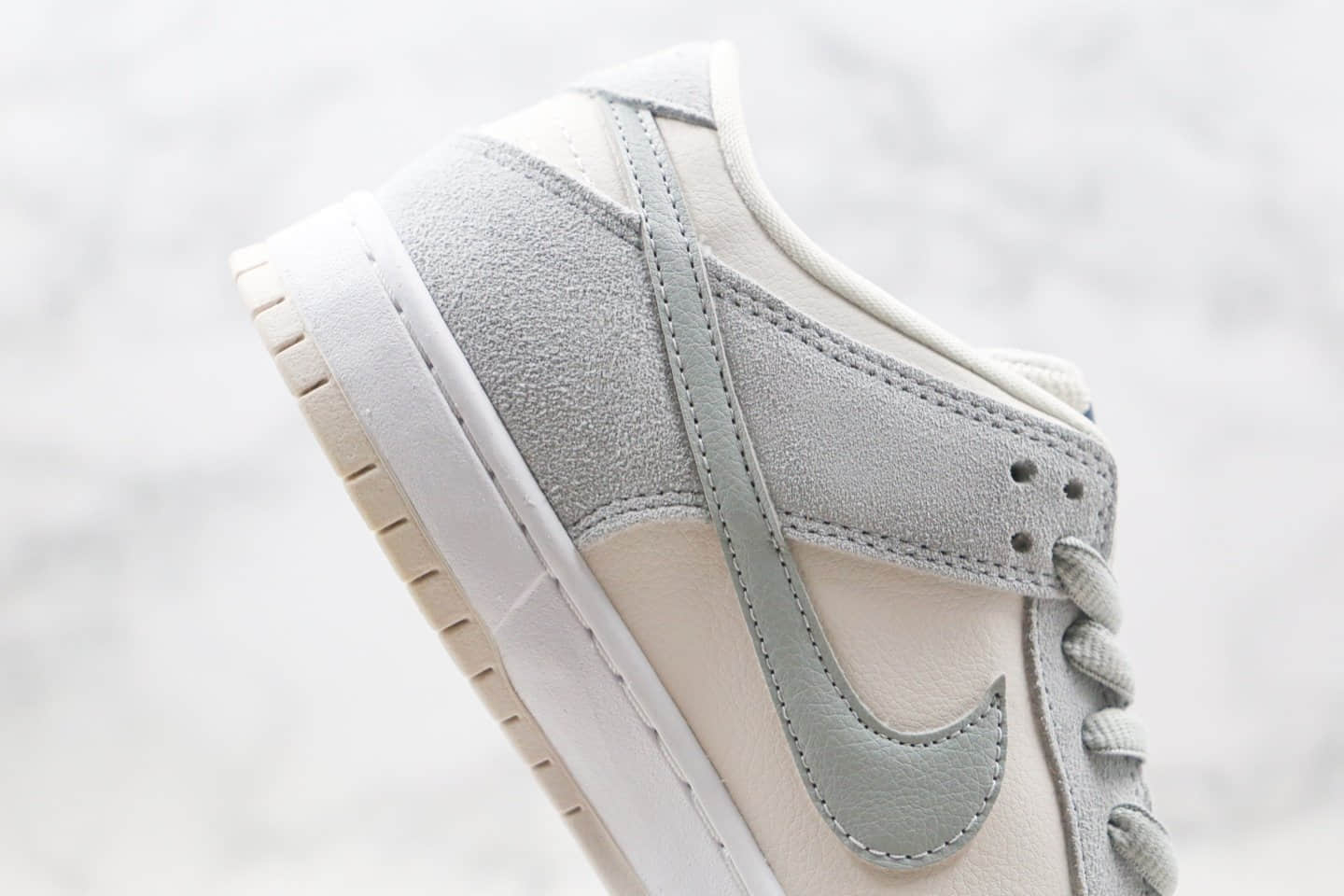 耐克Nike SB Dunk Low纯原版本低帮SB DUNK板鞋海盐米白浅蓝灰色内置Zoom气垫 货号:AR0778-006