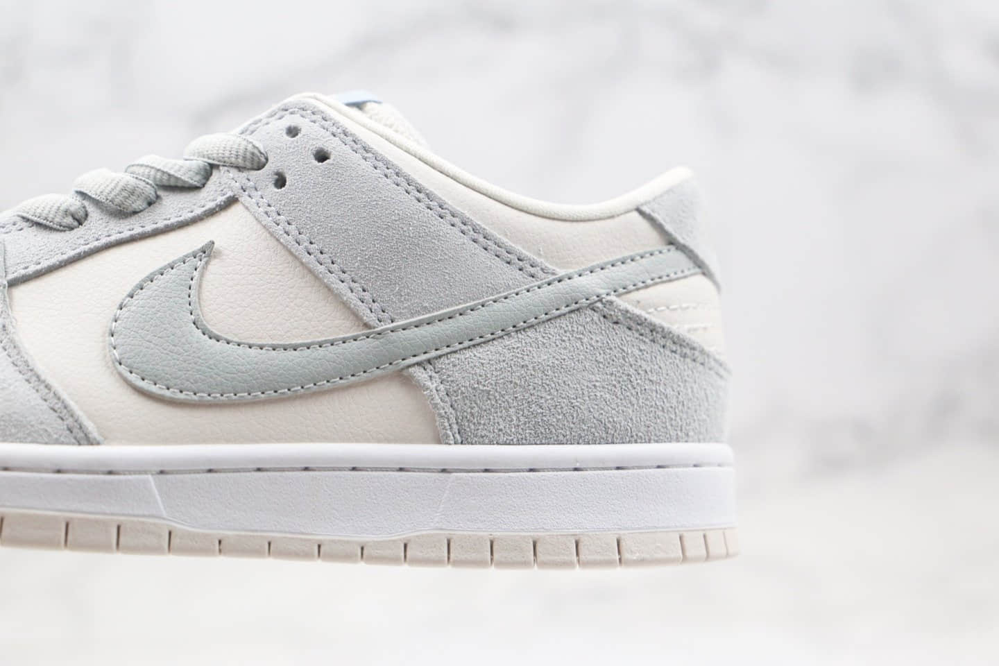 耐克Nike SB Dunk Low纯原版本低帮SB DUNK板鞋海盐米白浅蓝灰色内置Zoom气垫 货号:AR0778-006