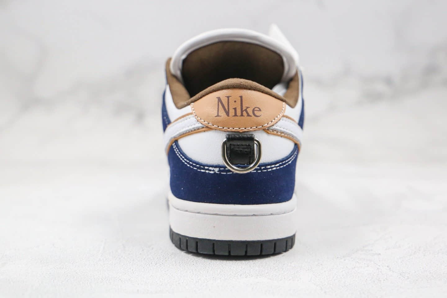 耐克Nike Dunk Low Pro x Dior纯原版本迪奥联名款低帮SB DUNK板鞋黑棕白色原盒原标内置气垫 货号:CU1727-222