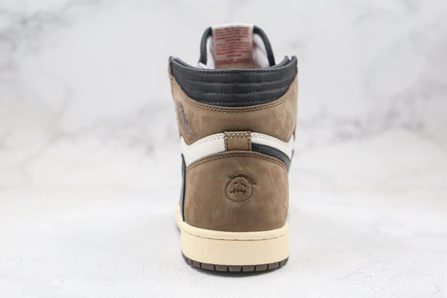 乔丹Air Jordan 1 High OG x Travis Scott纯原版本斯科特联名款高帮AJ1倒钩原楦头纸板打造正确后跟小蛮腰 货号:CD4487-100