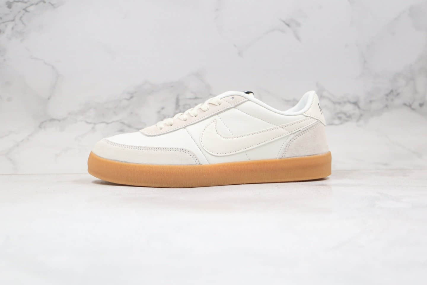 耐克Nike Killshot 2 J.Crew联名款纯原版本低帮生胶大底米白色板鞋原盒原标 货号:432997-128