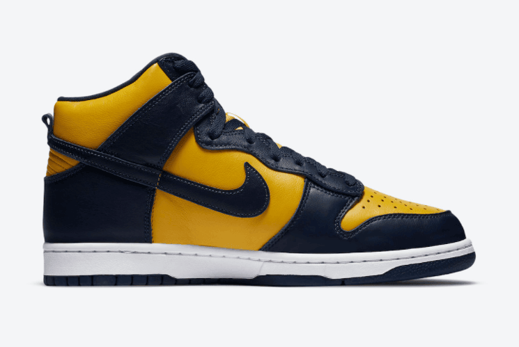 密歇根Nike Dunk High官图释出!9月26日发售! 货号:CZ8149-700