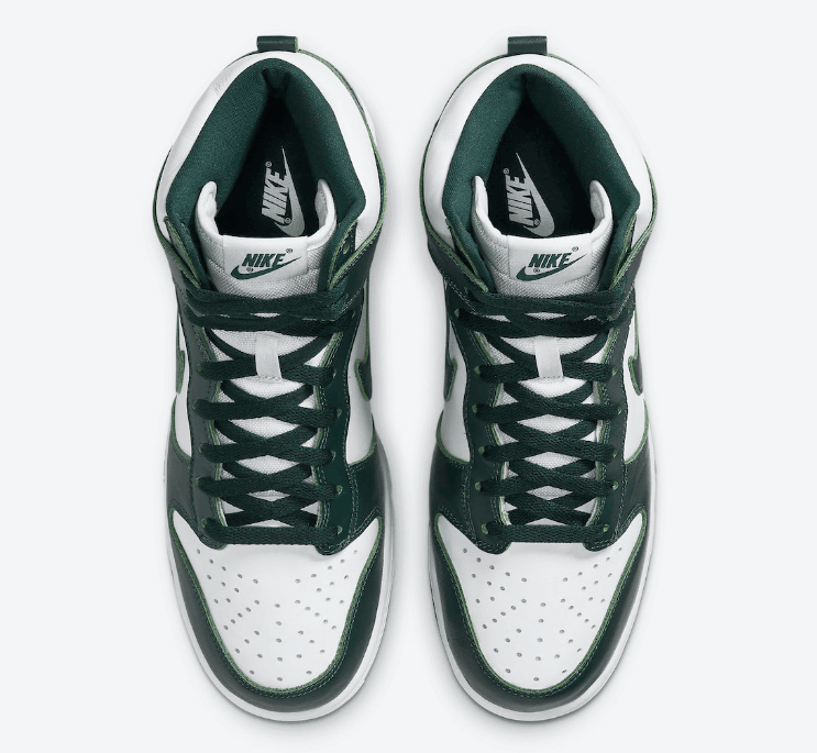 经典配色复刻!全新Nike Dunk High SP“ Spartan Green”9月18日登场! 货号:CZ8149-100