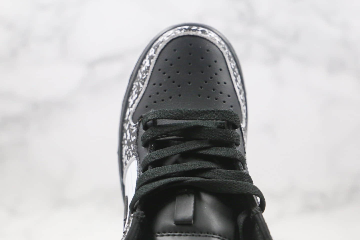 耐克Nike Dunk Low Pro 2020纯原版本低帮SB DUNK板鞋白黑泼墨配色内置Zoom气垫 货号:327624-001