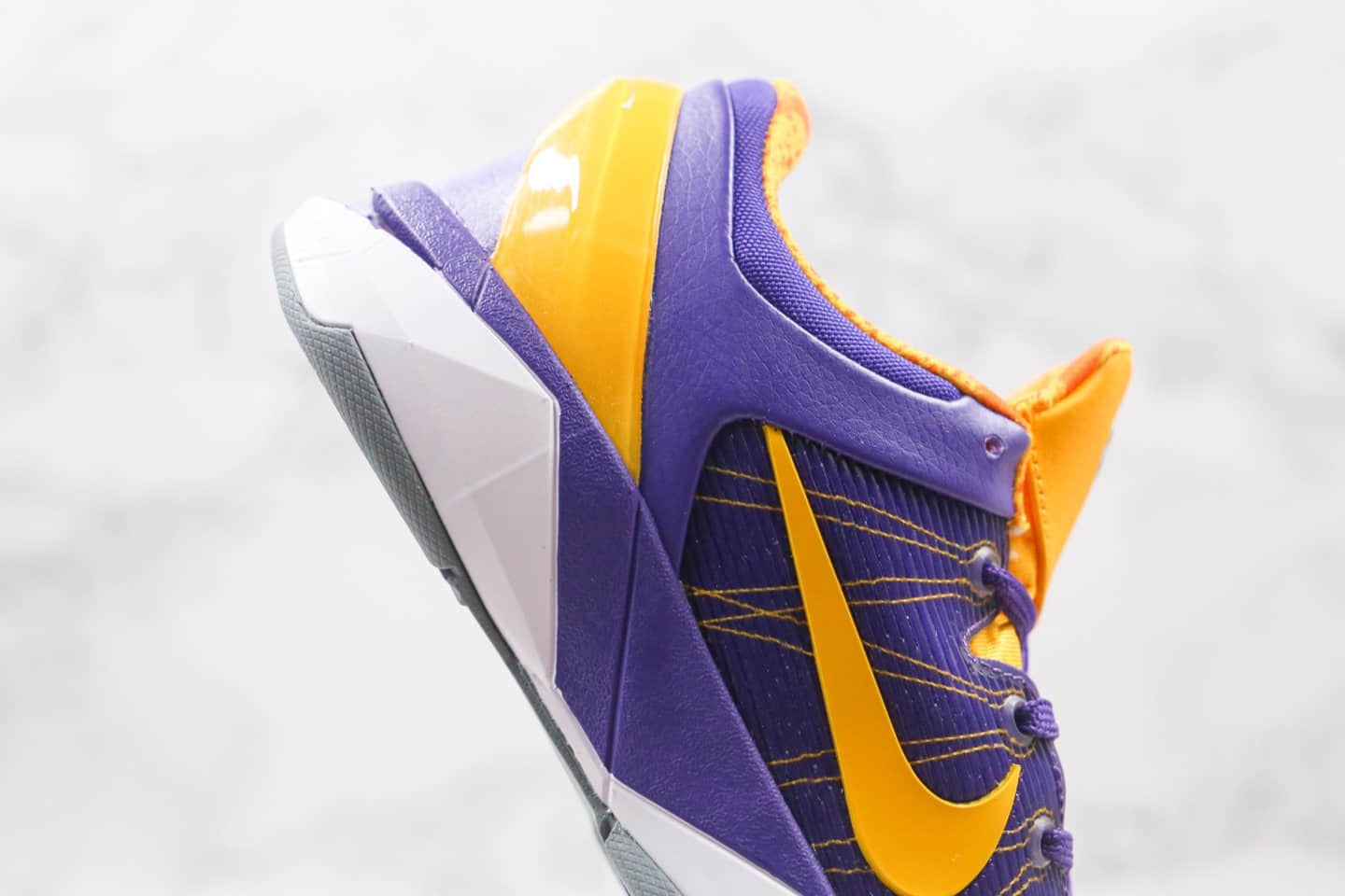 耐克Nike Zoom Kobe VII纯原版本科比7代黄紫色鸳鸯配色实战篮球鞋内置真实碳板支持实战 货号:488371-501