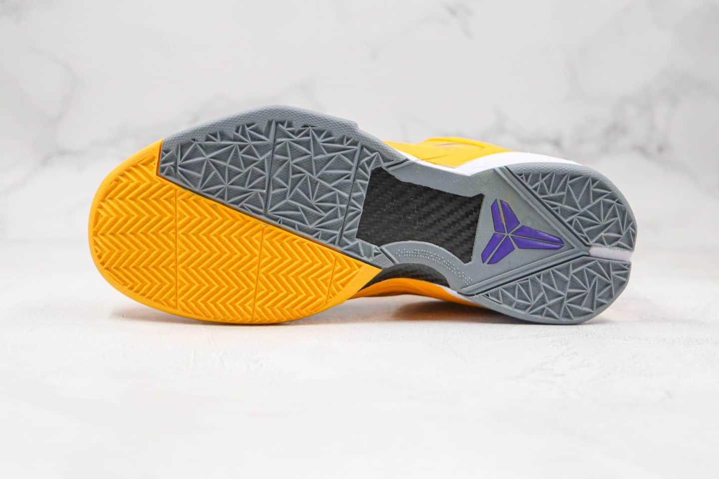 耐克Nike Zoom Kobe VII纯原版本科比7代黄紫色鸳鸯配色实战篮球鞋内置真实碳板支持实战 货号:488371-501