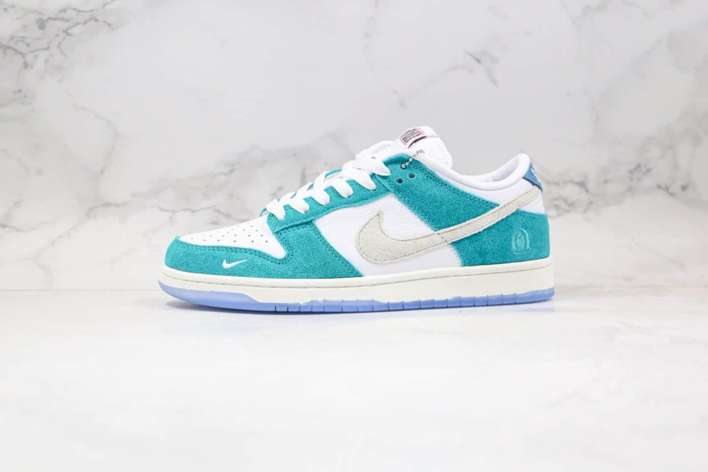 耐克Nike SB Dunk Low Neptune Green x Kasina联名款sb dunk旅行主题系列纯原版本釜山行高速公路绿色原档案数据开发 (ID:53241) - 图片1