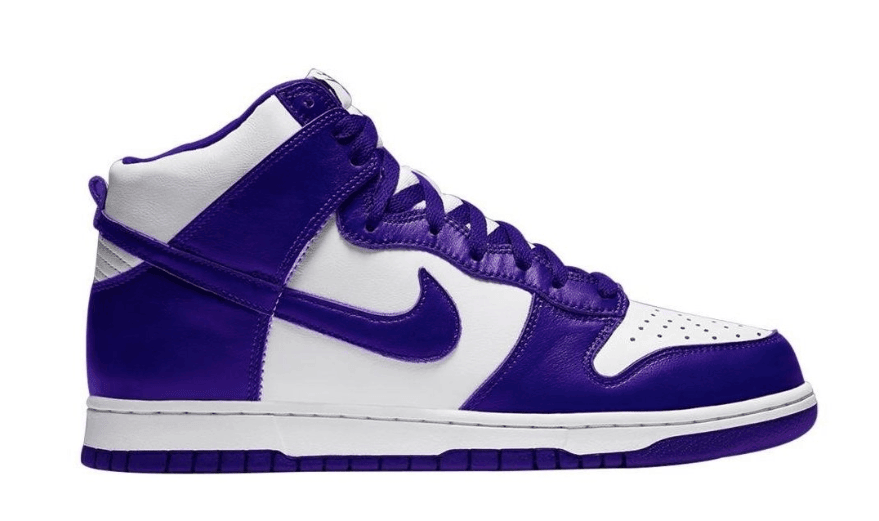 经典白紫配色！全新Nike Dunk High惊艳亮相！ (ID:53269) - 图片1