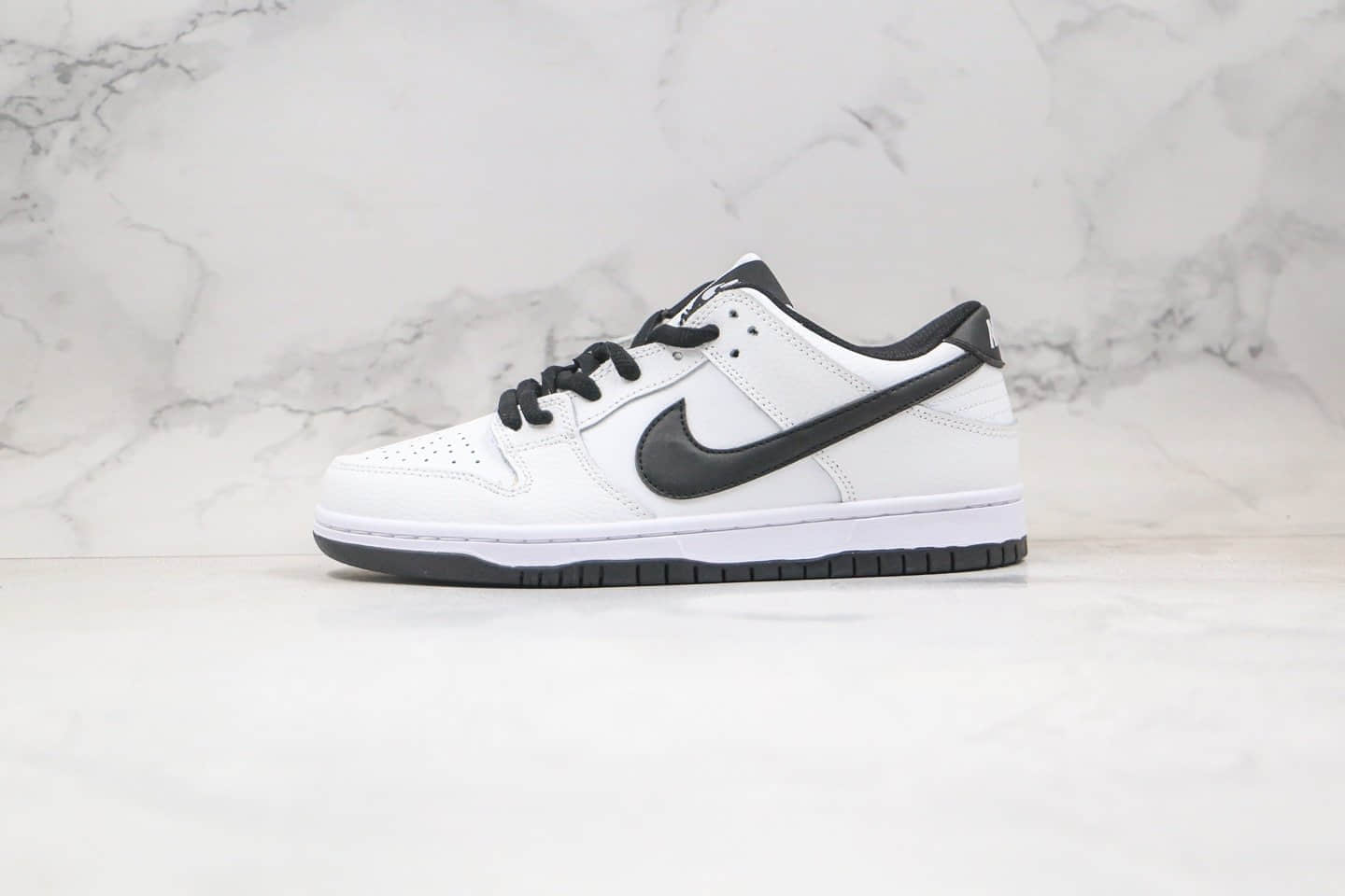 耐克Nike Dunk Low Pro SB IW“Panda”公司级版本低帮Dunk熊猫限定白黑色内置缓震Zoom气垫 货号:819674-101