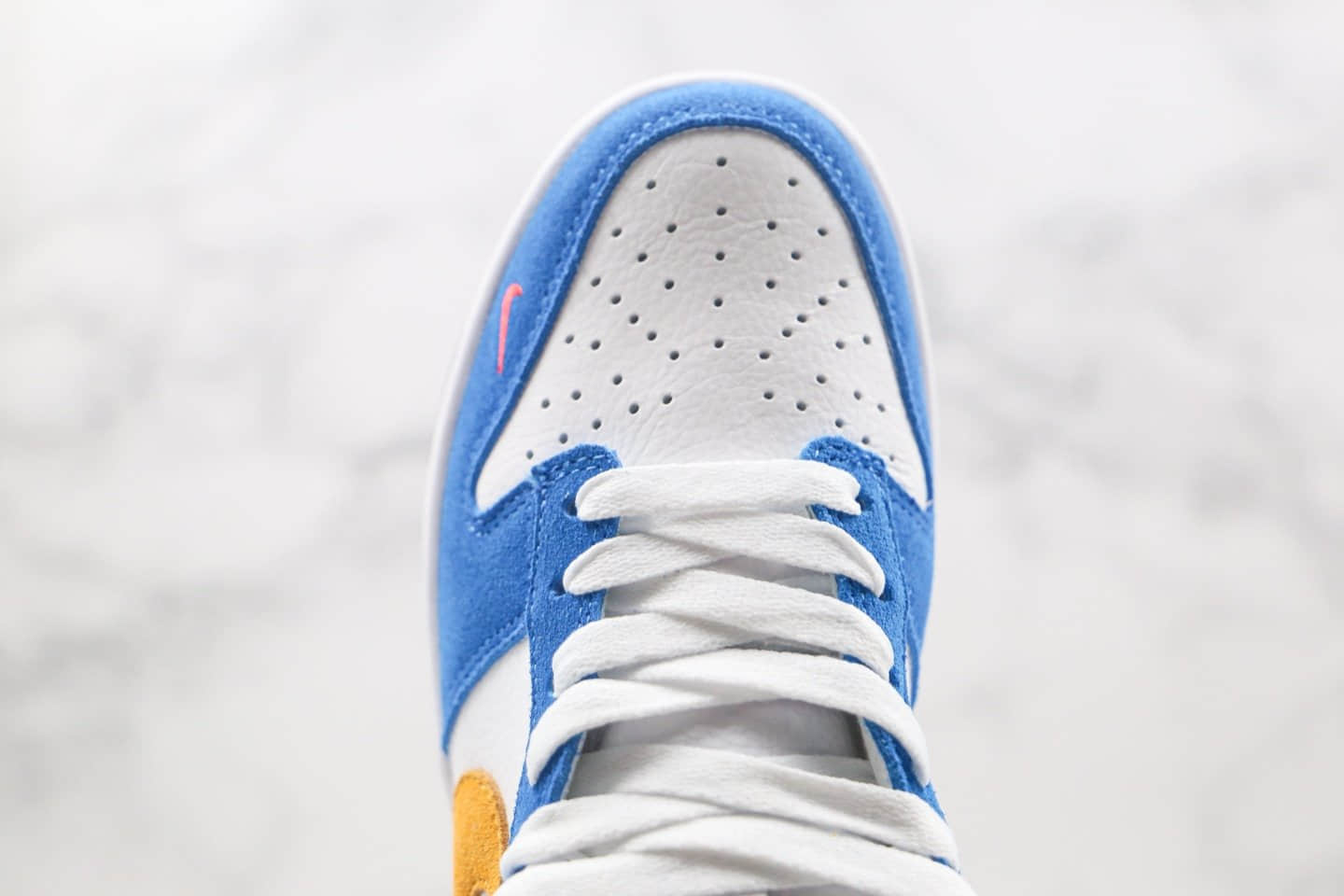 耐克Nike SB Dunk Low 80s Bus x Kasina联名款纯原版本高速公路主题釜山行蓝黄色SB DUNK板鞋原档案数据开发 货号:CZ6501-100
