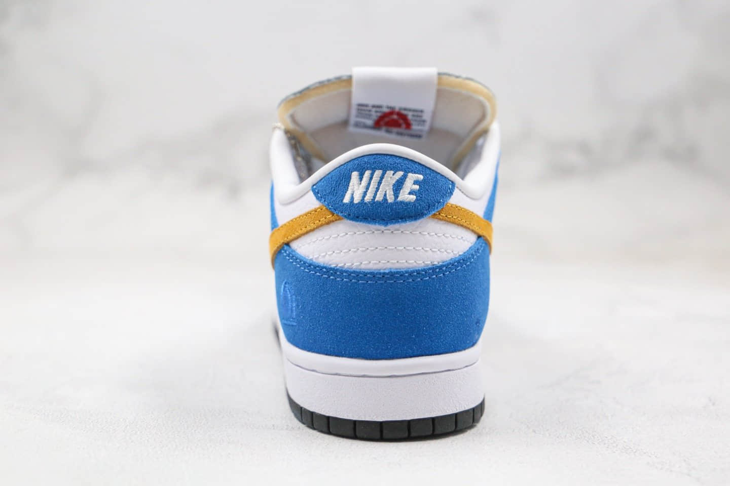 耐克Nike SB Dunk Low 80s Bus x Kasina联名款纯原版本高速公路主题釜山行蓝黄色SB DUNK板鞋原档案数据开发 货号:CZ6501-100