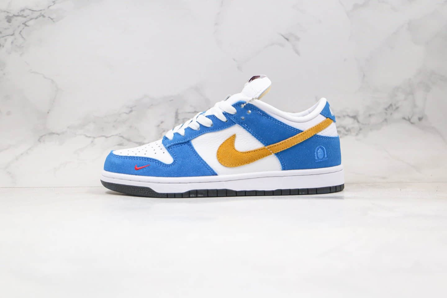 耐克Nike SB Dunk Low 80s Bus x Kasina联名款纯原版本高速公路主题釜山行蓝黄色SB DUNK板鞋原档案数据开发 货号:CZ6501-100