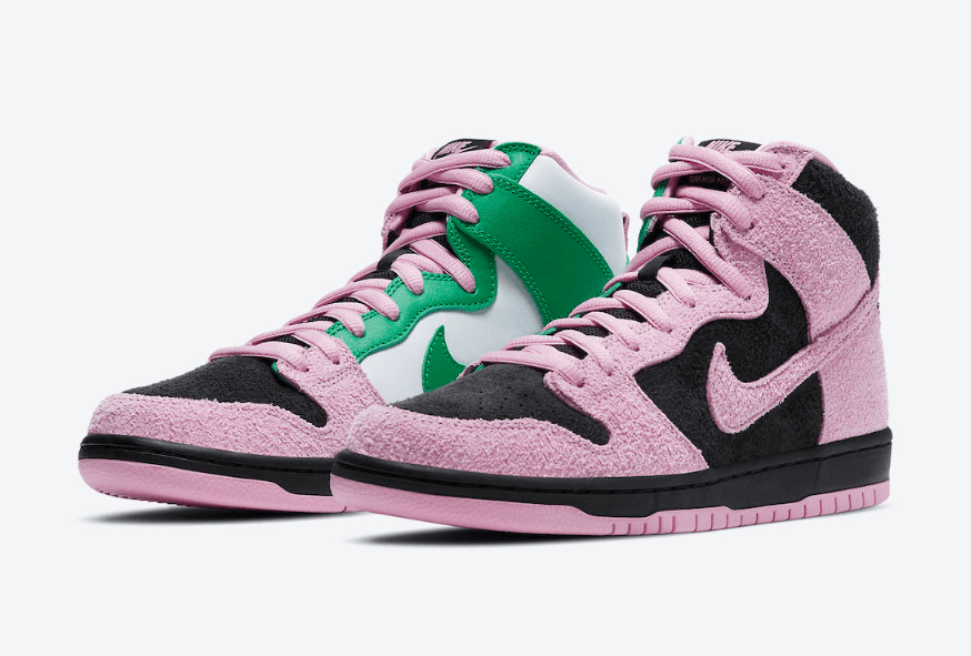 撞色拼接鸳鸯设计！这双Nike SB Dunk High还有隐藏细节！ (ID:53952) - 图片1