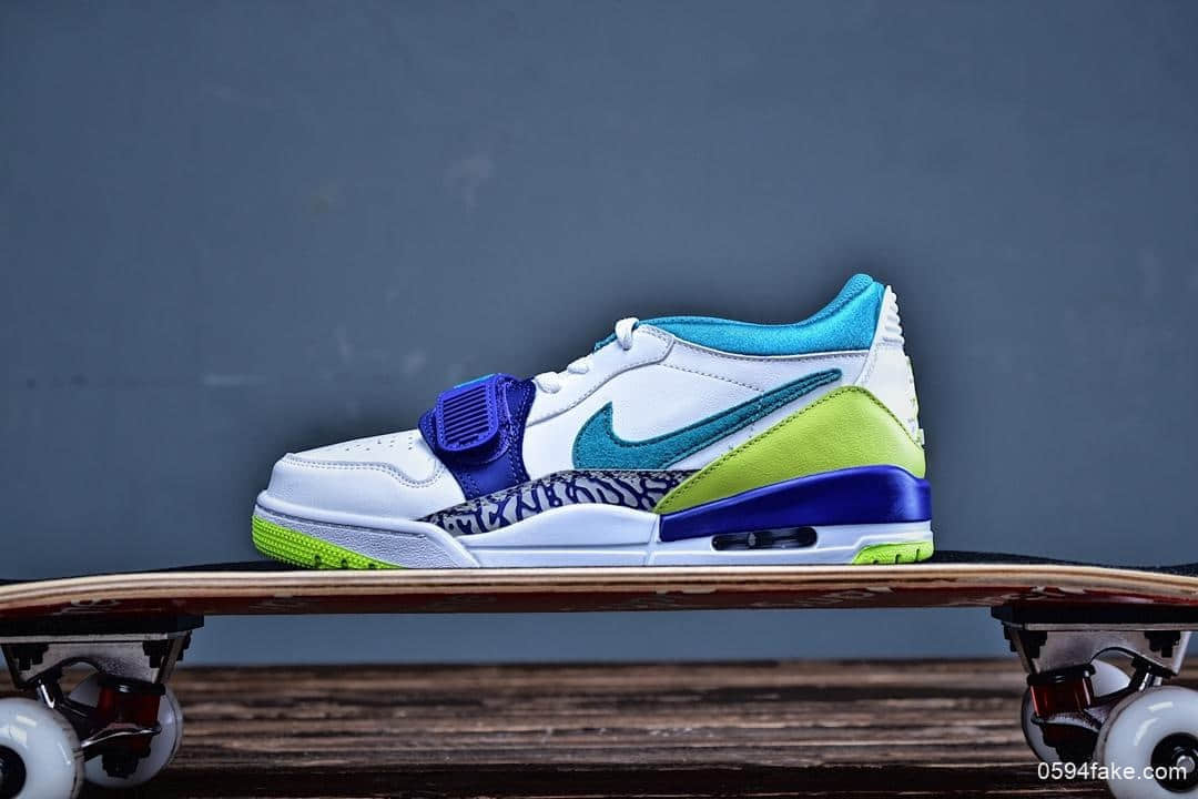 Air Jordan Legacy 312乔丹公司级低帮最强三合一雪碧配色AJ篮球鞋 (ID:5403) - 图片1