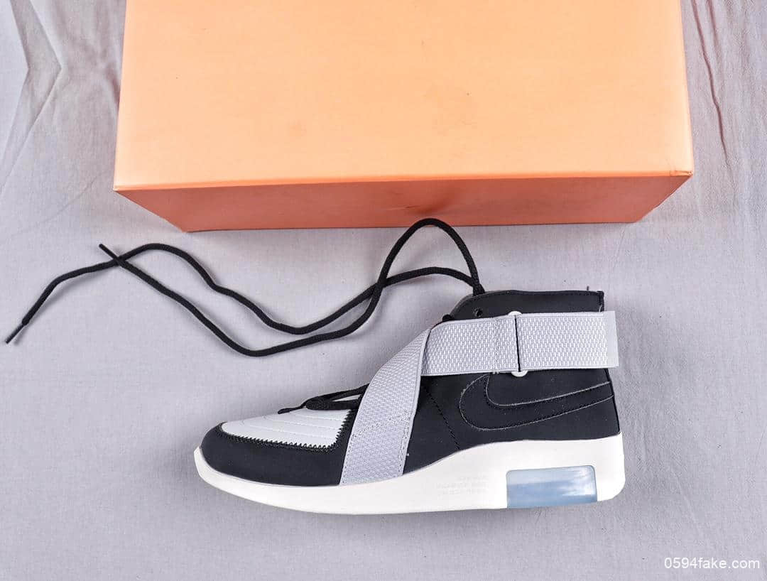 Fear of God x Nike Air Fear Of God 180 Black Atmosphere Grey耐克纯原敬畏上帝FOG机能鞋魔术贴官方原包装配件抽屉礼盒 (ID:5411) - 图片1