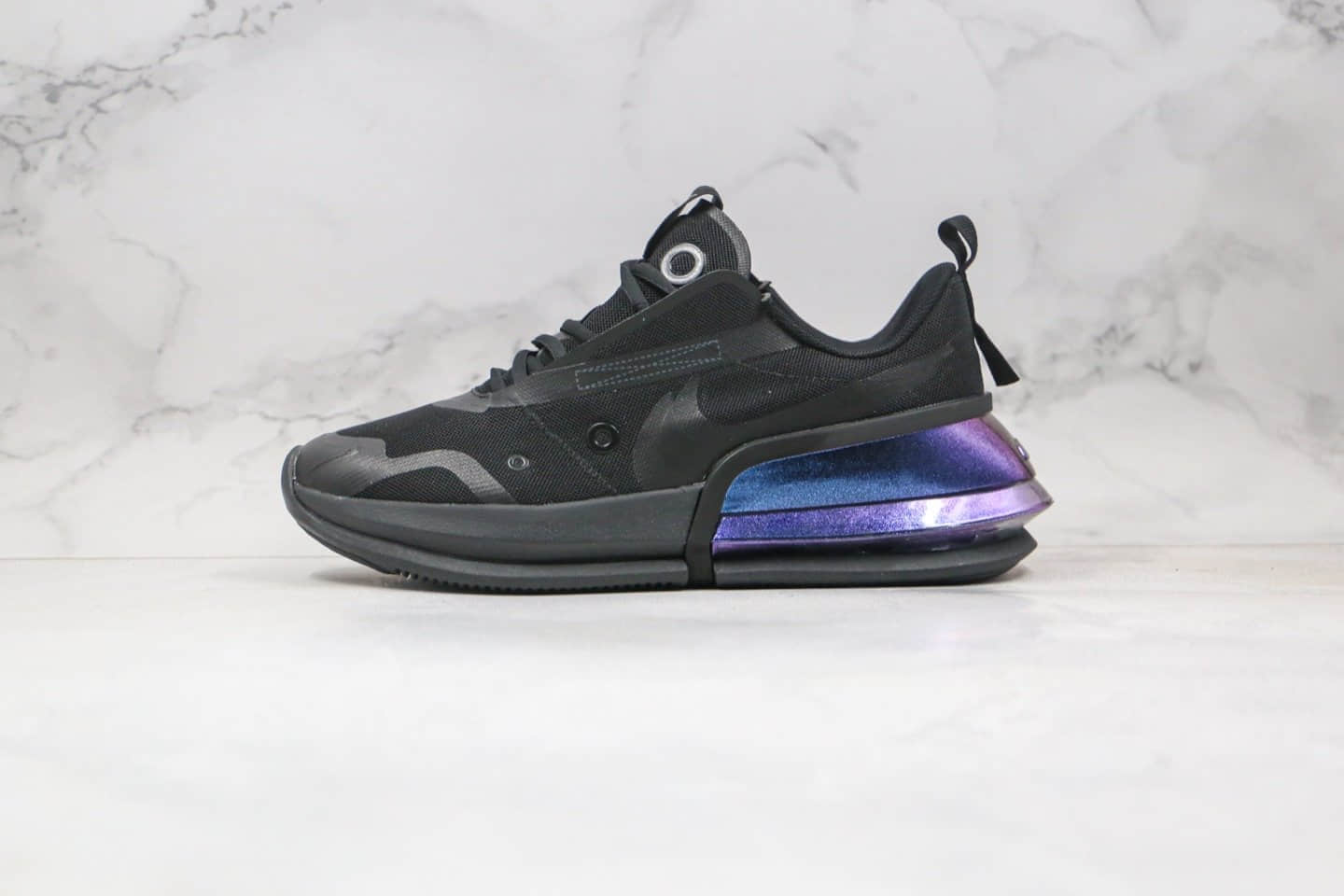 耐克Nike Air Technology纯原版本太空尼龙布半掌气垫跑鞋黑紫色原楦头纸板打造 (ID:54209) - 图片1
