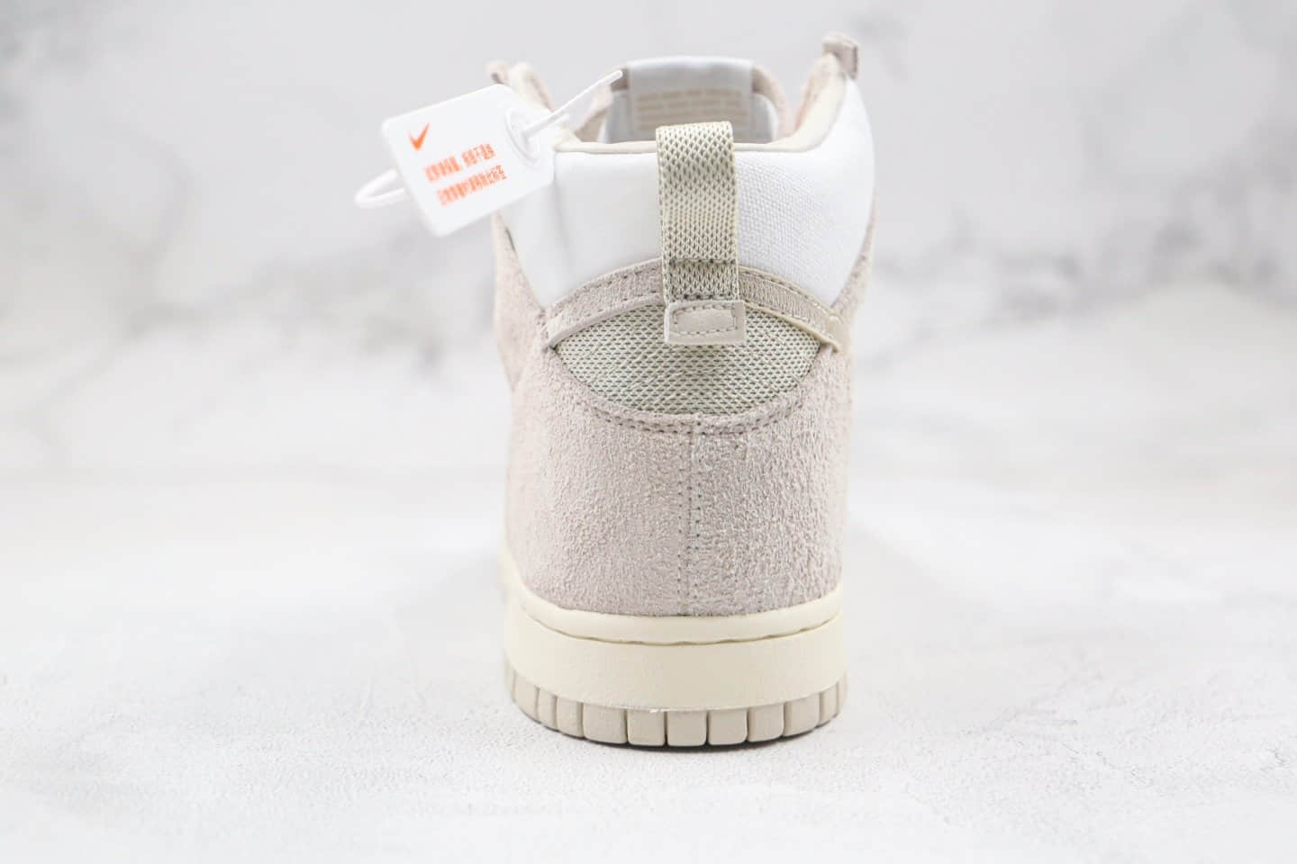 耐克Nike SB Dunk Hight Strawberry Cough纯原版本高帮SB dunk咳嗽草莓奶油白色板鞋内置Zoom气垫 货号:CW3092-100